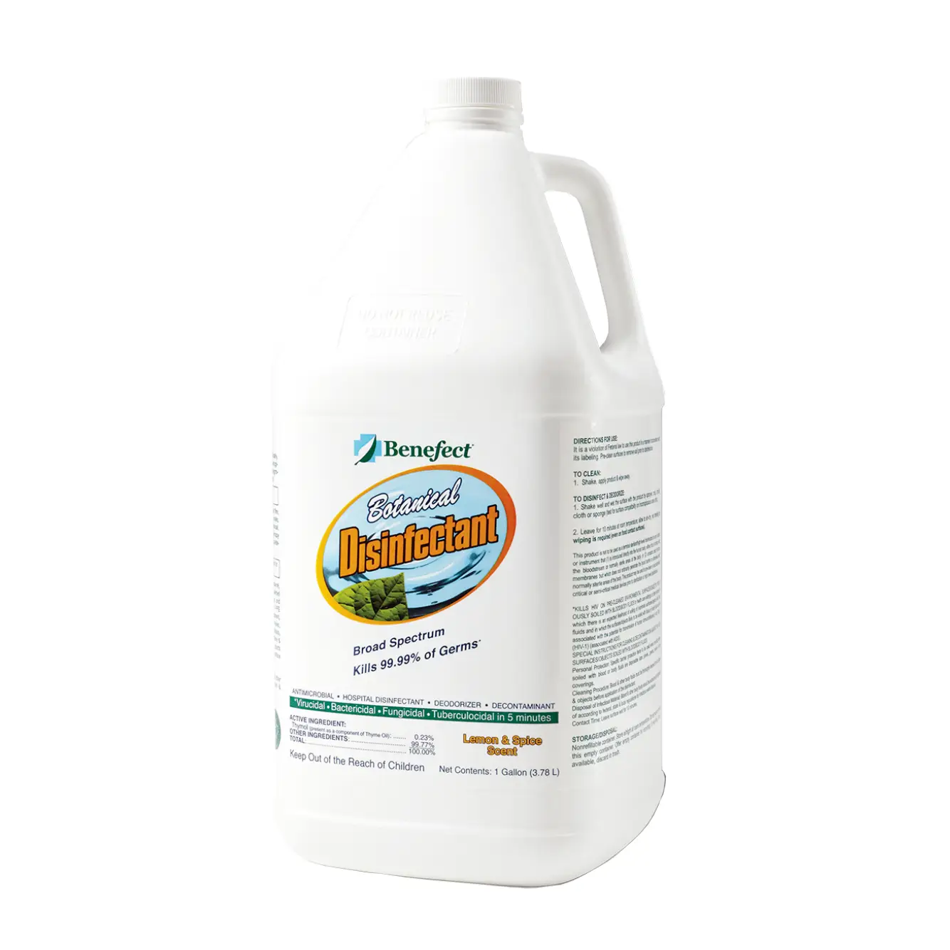 Benefect Botanical Disinfectant – Broad Spectrum – All Purpose